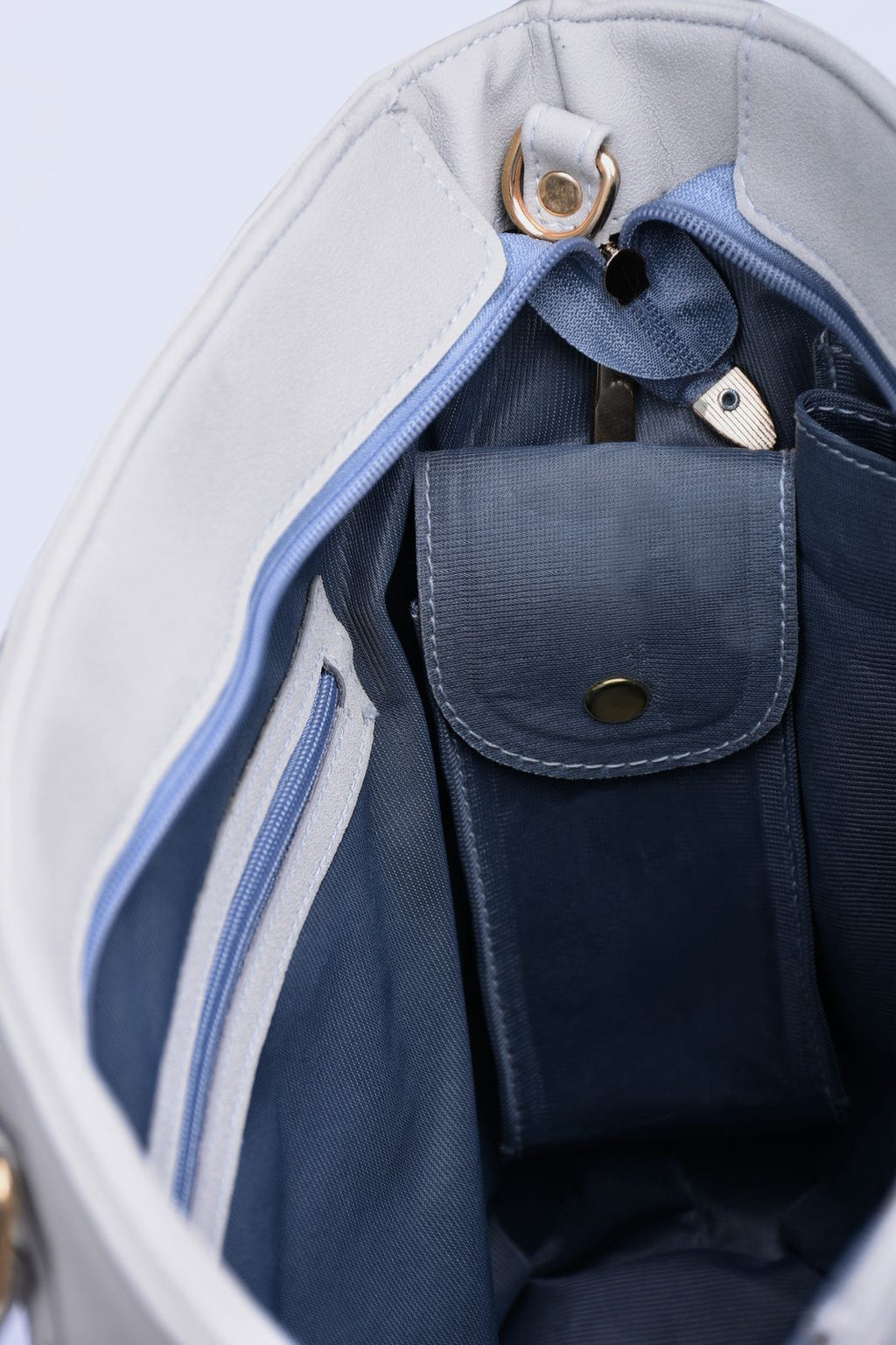 Grey Smooth Tote