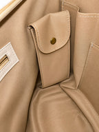 Beige Smooth Tote