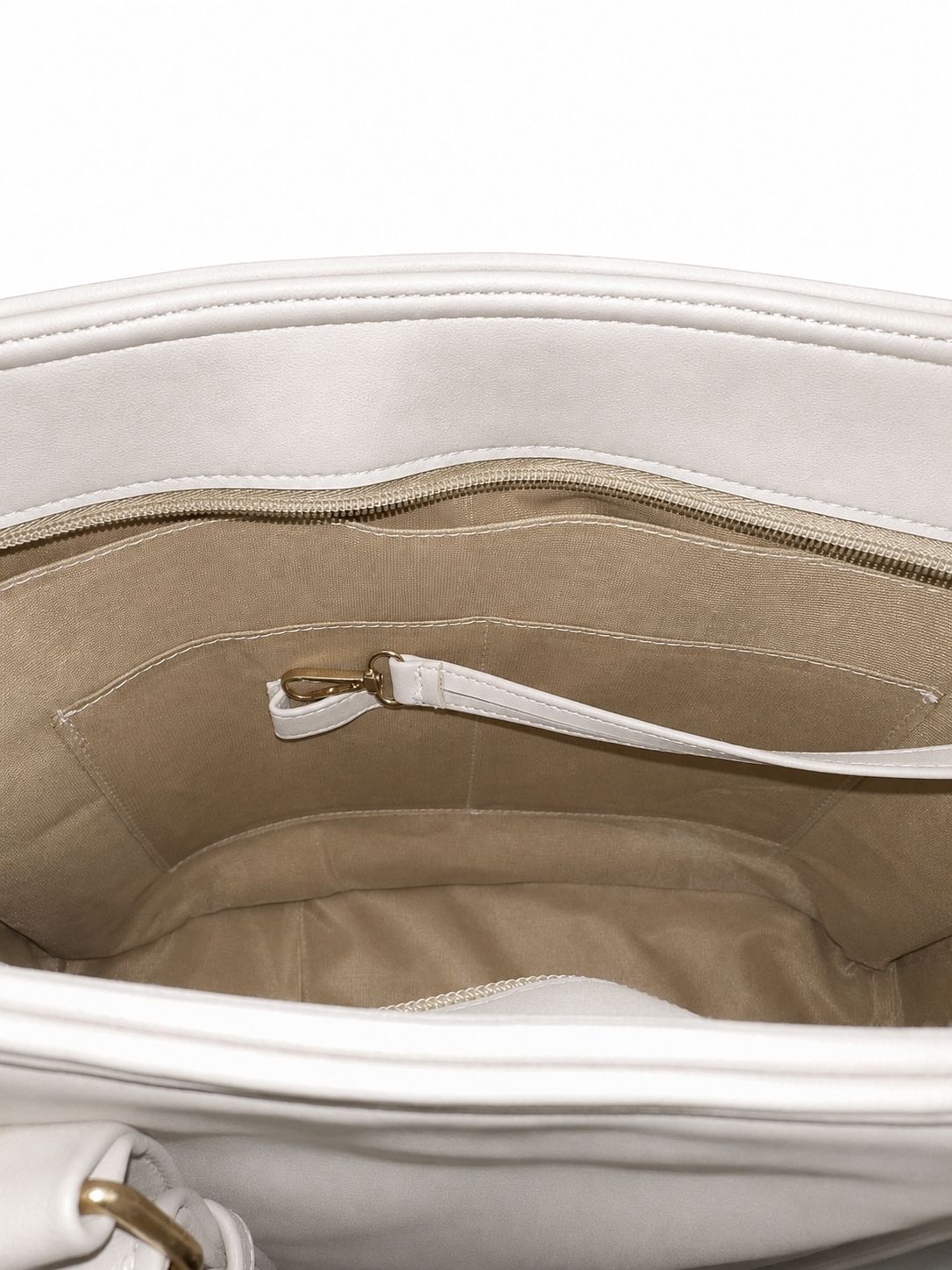 Beige Smooth Tote