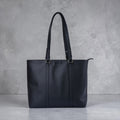 Black Smooth Tote